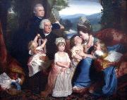 Portrait of the Copley family